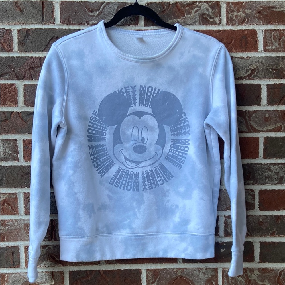 Disney Women's TieDye Mickey Mouse Sweater